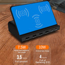 819 9 In 1 Wireless Charging Station Smart Socket Holder Stand