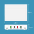 X5 6 In 1 Multi-function USB Quick Charging Station Smart Socket Holder Stand