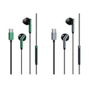 WK SHQ Series YC02 USB-C / Type-C Music Wired Earphone(Tarnish)