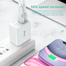 IVON AD36 12W 2.4A Dual USB Port Travel Charger, US Plug