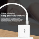 IVON AD36 12W 2.4A Dual USB Port Travel Charger, US Plug