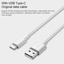 Original Honor AP404 USB Super Fast Charge Charger (Max 22.5W SE) with 1m 3A USB to USB-C / Type-C Data Cable, US Plug(White)
