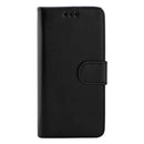 For Galaxy S7 Edge / G935 Crazy Horse Texture Horizontal Flip Magnetic Snap Leather Case with Adjustable Holder & Card Slots & Photo Frame & Wallet(Black)
