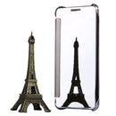 For Galaxy A7 (2017) / A720 Plating Mirror Horizontal Flip Leather Case with Sleep / Wake-up Function(White)