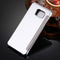 For Galaxy A7 (2017) / A720 Plating Mirror Horizontal Flip Leather Case with Sleep / Wake-up Function(White)