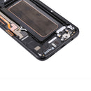 Original LCD Screen + Original Touch Panel with Frame for Galaxy S8+ / G955 / G955F / G955FD / G955U / G955A / G955P / G955T / G955V / G955R4 / G955W / G9550(Black)
