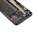 Original LCD Screen + Original Touch Panel with Frame for Galaxy S8+ / G955 / G955F / G955FD / G955U / G955A / G955P / G955T / G955V / G955R4 / G955W / G9550(Black)
