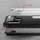 Magic Armor TPU + PC Combination Case for Galaxy A40 (Silver)