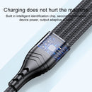 4 in 1 66W 6A USB to 8 Pin + Micro USB + Dual USB-C / Type-C Fast Charging Data Cable, Cable Length: 2m(Black)