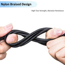 ZS0135 For SteelSeries Arctis 3 / 5 / 7 Earphone Audio Cable, Cable Length: 2m(Black)