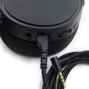 ZS0135 For SteelSeries Arctis 3 / 5 / 7 Earphone Audio Cable, Cable Length: 2m(Black)