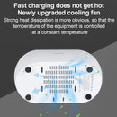 830-24 180W 24 USB Ports Multifunction Smart Charger Station AC100-240V, US Plug (White)