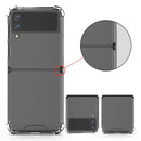 For Samsung Galaxy Z Flip4 Shock-resistant Transparent Acrylic TPU Phone Case