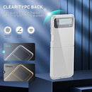 For Samsung Galaxy Z Flip4 All-inclusive Clear Crystal PC +TPU Shockproof Phone Case(Transparent)