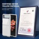 For Samsung Galaxy Z Flip4 All-inclusive Clear Crystal PC +TPU Shockproof Phone Case(Transparent)
