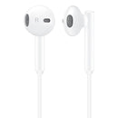Original Huawei CM33 Type-C Headset Wire Control In-Ear Earphone with Mic, For Huawei P20 Series, Mate 10 Series(White)