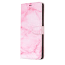 For Galaxy Note 8 Pink Marble Pattern Horizontal Flip Leather Case with Holder & Card Slots & Wallet