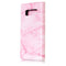 For Galaxy Note 8 Pink Marble Pattern Horizontal Flip Leather Case with Holder & Card Slots & Wallet