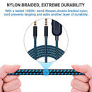 ZS0162 Straight Version Gaming Headset Audio Cable for Logitech Astro A10 A40 A30