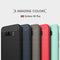 For Galaxy S8 + / G9550 Brushed Carbon Fiber Texture Shockproof TPU Protective Cover Case(Black)