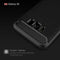 For Galaxy S8 Brushed Carbon Fiber Texture Shockproof TPU Protective Cover Case (Dark Blue)