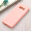 For Galaxy S8 Lovely Candy Colors Soft TPU Protective Case (Pink)