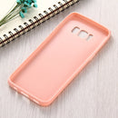 For Galaxy S8 Lovely Candy Colors Soft TPU Protective Case (Pink)