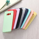 For Galaxy S8 Lovely Candy Colors Soft TPU Protective Case (Pink)