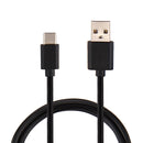 1m USB-C / Type-C to USB 2.0 Data / Charger Cable, For Galaxy S8 & S8 + / LG G6 / Huawei P10 & P10 Plus / Oneplus 5 / Xiaomi Mi6 & Max 2 /and other Smartphones(Black)