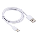 1m USB-C / Type-C to USB 2.0 Data / Charger Cable, For Galaxy S8 & S8 + / LG G6 / Huawei P10 & P10 Plus / Oneplus 5 / Xiaomi Mi6 & Max 2 /and other Smartphones(White)