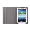 7 inch Tablets Leather Case Crazy Horse Texture 360 Degrees Rotation Protective Case Shell with Holder for Galaxy Tab A 7.0 (2016) / T280 & Tab 4 7.0 / T230 & Tab Q T2558, Colorfly G708, Asus ZenPad 7.0 Z370CG, Huawei MediaPad T1 7.0 / T1-701u(Black)