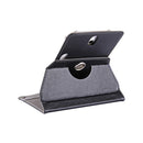 7 inch Tablets Leather Case Crazy Horse Texture 360 Degrees Rotation Protective Case Shell with Holder for Galaxy Tab A 7.0 (2016) / T280 & Tab 4 7.0 / T230 & Tab Q T2558, Colorfly G708, Asus ZenPad 7.0 Z370CG, Huawei MediaPad T1 7.0 / T1-701u(Black)