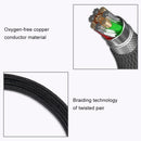 ZS0150 Gaming Headphone Audio Cable for Logitech G233 G433 G Pro X (Black)