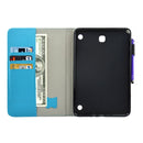 For Galaxy Tab A 8.0 / T350 Butterfly Tree Pattern Horizontal Flip Leather Case with Holder & Wallet & Card Slots & Sleep / Wake-up Function & Pen Slot