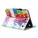 For Galaxy Tab A 8.0 / T350 Butterfly Tree Pattern Horizontal Flip Leather Case with Holder & Wallet & Card Slots & Sleep / Wake-up Function & Pen Slot