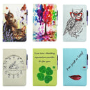 For Galaxy Tab E 9.6 / T560 Cats and Butterflies Pattern Horizontal Flip Leather Case with Holder & Wallet & Card Slots & Sleep / Wake-up Function & Pen Slot