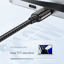 USAMS US-SJ580 U82 1.2m USB-C / Type-C to USB-C / Type-C 240W PD3.1 Charging Data Cable