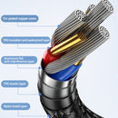 USAMS US-SJ580 U82 1.2m USB-C / Type-C to USB-C / Type-C 240W PD3.1 Charging Data Cable