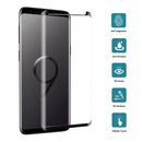 For Galaxy S9 9H Surface Hardness 3D Curved Edge Anti-scratch Non-full Screen HD Tempered Glass Screen Protector(Black)