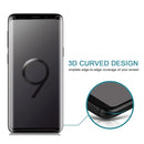 For Galaxy S9 9H Surface Hardness 3D Curved Edge Anti-scratch Non-full Screen HD Tempered Glass Screen Protector (Transparent)