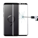 For Galaxy S9 0.33mm 9H Surface Hardness 3D Curved Edge Anti-scratch Full Screen HD Fully Adhesive Glass Screen Protector (Black)