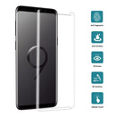 For Galaxy S9+ 9H Surface Hardness 3D Curved Edge Anti-scratch Non-full Screen HD Tempered Glass Screen Protector (Transparent)