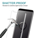 For Galaxy S9+ 9H Surface Hardness 3D Curved Edge Anti-scratch Non-full Screen HD Tempered Glass Screen Protector (Transparent)