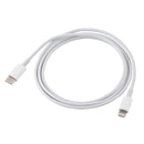 20W 9V/2A 1M USB-C / Type-C to 8 Pin PD Fast Charging Cable for iPhone, iPad, Cable Length: 1m(White)