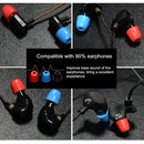 KZ 6 PCS Sound Insulation Noise Cancelling Memory Foam Earbuds Kit for All In-ear Earphone, Size: L & M & S(Blue)
