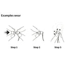 A Pair KZ Soft Memory Foam Earbuds For All In-Ear Earphone(Black)