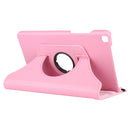 Litchi Texture Rotating ClassicBusiness Horizontal Flip Leather Case for Galaxy Tab A 8.0 T290 / T295 (2019), with Holder (Pink)