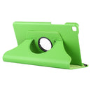 Litchi Texture Rotating ClassicBusiness Horizontal Flip Leather Case for Galaxy Tab A 8.0 T290 / T295 (2019), with Holder (Green)