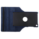 Litchi Texture Rotating ClassicBusiness Horizontal Flip Leather Case for Galaxy Tab A 8.0 T290 / T295 (2019), with Holder (Blue)