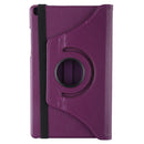 Litchi Texture Rotating ClassicBusiness Horizontal Flip Leather Case for Galaxy Tab A 8.0 T290 / T295 (2019), with Holder (Purple)